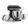 KitchenAid - KSM195 Stand Mixer Matte Black -Smeg Shop 194859 Large