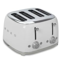 Smeg - 50's Retro 4 Slot Toaster TSF03 White