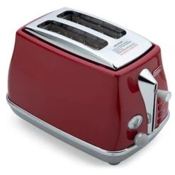 DeLonghi - Icona Capitals 2 Slice Toaster CTOC2003 T. Red
