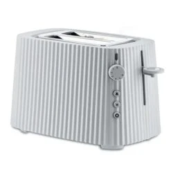 Alessi - Plisse Electric 2 Slice Toaster White